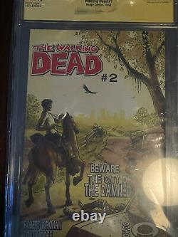 The Walking Dead #1 CGC 9.8 Signed By Robert Kirkman And Tony Moore