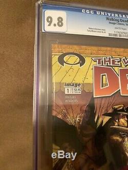 The Walking Dead # 1 CGC 9.8 White pages! Image Comics 2003 Beautiful copy