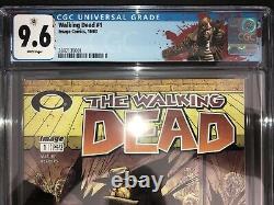 The Walking Dead #1 Cgc 9.6 Custom Rick Grimes Twd Cgc Label