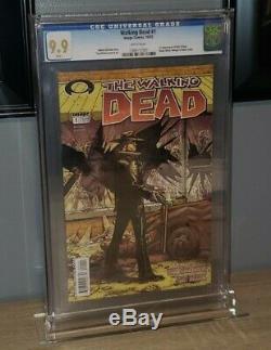The Walking Dead 1 Cgc 9.9 1st Issue First Appearance Of Rick Grimes 10/03