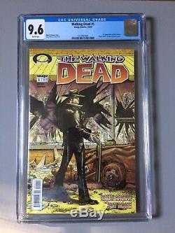The Walking Dead #1 (Oct 2003) CGC 9.6 1st Print RARE Black Mature Readers Label