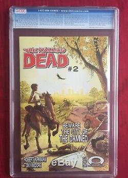 The Walking Dead #1 (Oct 2003, Image) CGC 9.6 1st appearance of Rick Grimes