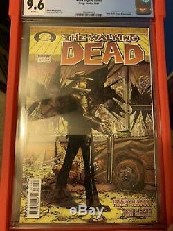 The Walking Dead #1 (Oct 2003, Image) First Print/ Rick Grimes CGC 9.6 Unpressed