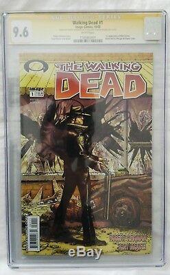 The Walking Dead #1 Signed by Kirkman and Adlard CGC 9.6 The First Walking Dead