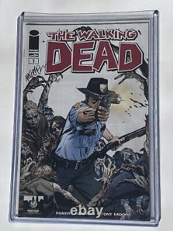 The Walking Dead #1 Wizard World Portland Comic Con! Signed Michael Golden COA