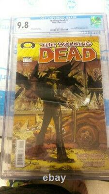 The Walking Dead 1 cgc 9.8 first print 2003