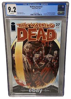 The Walking Dead #27 Cgc 9.2 Nm- 1st App? Martinez, The Governor? & Woodbury