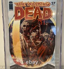 The Walking Dead #27 Cgc 9.2 Nm- 1st App? Martinez, The Governor? & Woodbury