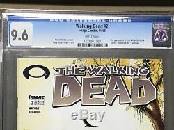 The Walking Dead #2 CGC 9.6 FIRST PRINT