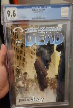 The Walking Dead #4 1/04 (image) Cgc 9.6nm Near Mint White Pages