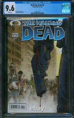 The Walking Dead #4? CGC 9.6? Kirkman Moore 1st Print Image Comic 2004