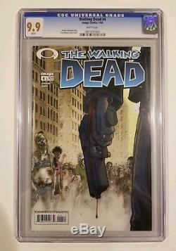 The Walking Dead 4 Cgc 9.9 Highest Grade Only 2 On Census Rare (not 9.8)