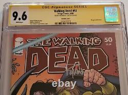 The Walking Dead #50 variant 110 Erik Larsen-Ryan Ottley Cover CGC 9.6 SS Ryan