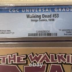 The Walking Dead #53 CGC 9.0 WP Oct. 2008 Image Comics