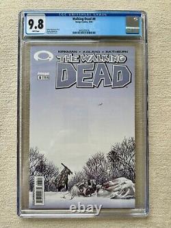 The Walking Dead #8 1st Print CGC 9.8 Image Comics White Pages