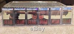 The Walking Dead 97-102 CGC 9.6 Second & Third Printing Connecting Negan Covers