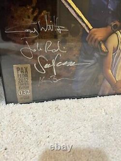 The Walking Dead A Telltale Series PAX PRIME 2012 EXCLUSIVE Ltd Ed Poster SIGNED