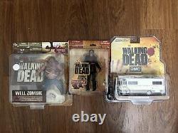 The Walking Dead Action Figure Collection Set 60 Items, Negan Bat, 10 In Rick