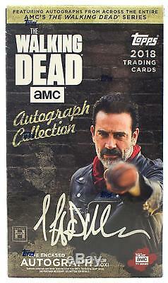 The Walking Dead Autograph Collection Hobby 20-box Case (topps 2018)