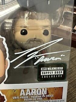 The Walking Dead Autographed Aaron Funko Pop