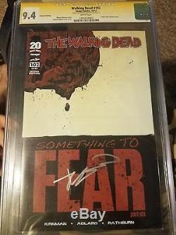 The Walking Dead Comic 100 101 102 CGC and Signed Connecting Variants