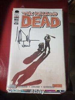 The Walking Dead Comic #103 Signed By Jeffery Dean Morgan With Authentication
