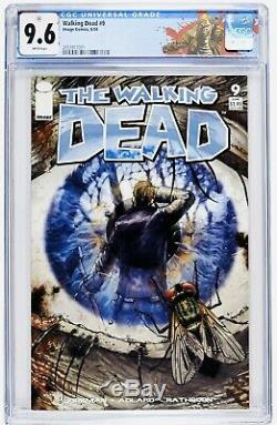 The Walking Dead Comics ALL CGC White Pages 2,3,4,5,6,7,8,9 19 & 27 1st Printing