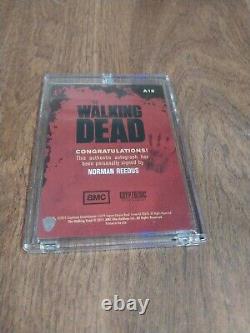 The Walking Dead Cryptozoic Auto Card Season 1 Daryl Dixon Norman Reedus