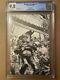 The Walking Dead Deluxe #1. Cgc 9.8. David Finch Black & White Sketch Variant