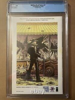 The Walking Dead Deluxe #1. CGC 9.8. David Finch Black & White Sketch Variant