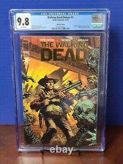 The Walking Dead Deluxe #1 Gold Ed CGC 9.8