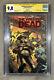 The Walking Dead Deluxe 1 Red Foil Variant Cgc Ss 9.8 Signed By Robert Kirkman