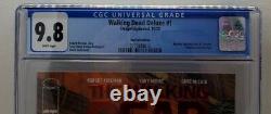 The Walking Dead Deluxe #1 Ruby Red Foil Cover Variant CGC 9.8