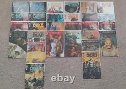 The Walking Dead Deluxe #31-60 Lot With Variants. Bagged and Boarded, Never Read