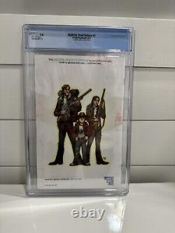 The Walking Dead Deluxe Issue #3 CGC 9.8 Sketch Black & White Variant Red Foil
