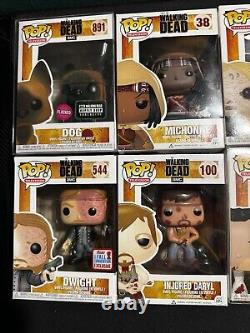 The Walking Dead Funko Pop Lot