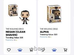 The Walking Dead Funko Pop Lot