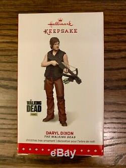 The Walking Dead Hallmark Ornament Set of All 6 including RARE Daryl Dixon (New)