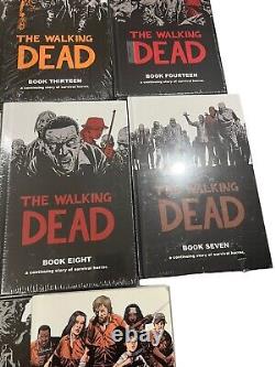 The Walking Dead Hardcover Book Lot Near Complete Series With New Books