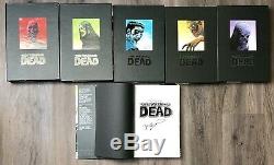 The Walking Dead Hardcover Omnibus Lot 1-5 #3 Signed By Robert Kirkman Skybound