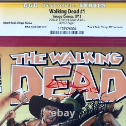 The Walking Dead Image #1 CGC 9.8 SS Ethan Van Sciver Signed Con Exclusive 1