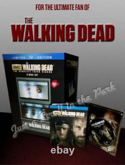 The Walking Dead Limited Edition Collectible Zombie Head Fish Tank+Bonus Blu-Ray