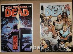 The Walking Dead Lot of 10 Comic Books Issues 42, 46-48, 55-60 VF+-NM 9.0-9.2