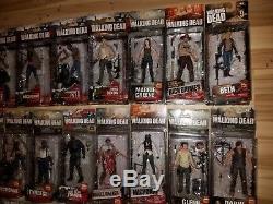 The Walking Dead MCfarlane Toys action figure collection
