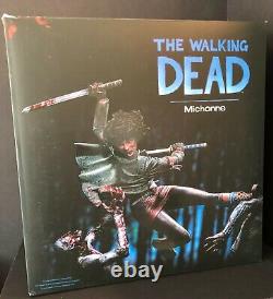 The Walking Dead Michonne Kirkman Signed Resin Statue with McFarlane Signed COA