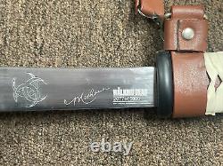 The Walking Dead Michonne Replica Signature Katana 2077Of5000 With Sleeve 42