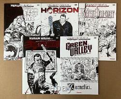 The Walking Dead Negan Kills #1 Lot x5 Full set 2017 Special Italian edition