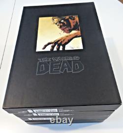 The Walking Dead Omnibus Volume 1 4 Deluxe Hardcover w Slipcase Nice Lot of 4