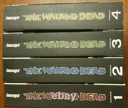The Walking Dead Omnibus Volumes 1, 2, 3, 4 set