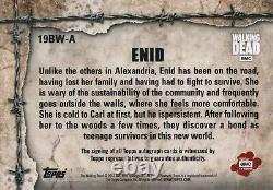 The Walking Dead On Demand, Katelyn Nacon'Enid' Autograph Card 19BW-A #3/5